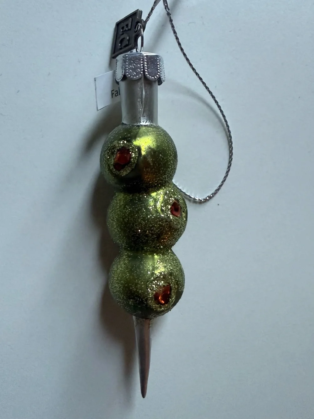Anthropologie martini olives Christmas Ornament